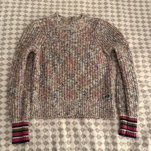 Scotch & Soda Multicolor Crew Neck Sweater